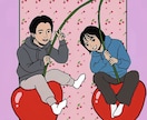 アイコン、ヘッダー、似顔絵なんでも受け付けます シンプル、可愛い系、リアル、どんなタッチの絵も描きます イメージ1