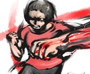 カッコイイSNS用のアイコンお描きします 水墨、厚塗り、様々なタッチで一風変わった絵を描かせて頂きます イメージ6