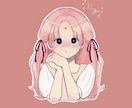 ゆる可愛いミニキャラ描きます SNSアイコンやサムネイルにおススメです！ イメージ2