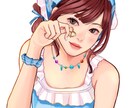 商用利用OK！！美人で素敵なイラストお描き致します 色っぽくて可愛い素敵なイラストをお描き致します イメージ5