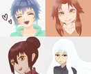 SNSアイコン作ります ！厚塗り感のあるイラスト好きな方！！ イメージ2