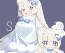 企業実績有！かわいいアニメ塗りイラスト描きます 一枚絵、歌ってみたイラスト、SNSアイコン、SDなど ✧*。 イメージ6