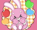 くっきり線で印象に残るポップなイラスト描きます SNSアイコンや挿絵、Web素材に！ イメージ2