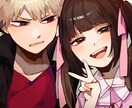 アイコン用イラスト描きます SNSやヘッダー、動画のサムネなどに イメージ3