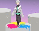 商用利用可！かわいいアニメ塗り風の絵を描きます 動画配信イラスト、立ち絵、アイコン,歌ってみた等～絵柄寄せ〇 イメージ7