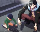 小説表紙、ゲーム内イラスト等の依頼受付けます 観賞用・同人誌・動画等、ゲーム内立ち絵スチル イメージ2