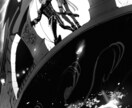 物語が感じるイラストを描きます モノクロ。4キャラまで。推し・うちの子の同人がみたい人に最適 イメージ5