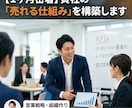 1ヶ月相談自由！右腕となり売れる仕組みを構築します 社長の営業をゼロに。属人性を排除した勝てる営業組織の作り方 イメージ1