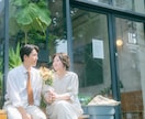 結婚式前撮り｜自然な雰囲気で撮影します 自然でおしゃれな、ありのままのお二人らしさを イメージ3