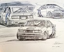 あなたの愛車をスケッチします 愛車との思い出にちょっとしたイラストを イメージ1