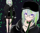 Vtuberさん向け3Dモデルつくります vroidで配信、MMDやVRchatで使えるモデル制作 イメージ3