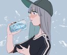 ポップで可愛い！ご希望のイラストを描きます SNSアイコン・グッズ・MVなどに！イラストオーダー イメージ1