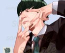 リアル＆キャラ風　厚塗り似顔絵で仕上げます 【リアルすぎない　キャラすぎない】光と筆の質感で描く似顔絵 イメージ9