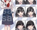 各種イラスト、1枚絵制作します かわいいミニキャラから一枚絵まで！作風様々かき分けます！ イメージ6