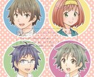キャラクターアイコンを制作致します 商用可◆SNS・ブログ・webサイト等のアイコンに！ イメージ4