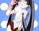 ポップなアイコン、サムネイラスト描きます 元気や個性を強調したい方に！活き活きした顔が得意です♡ イメージ2
