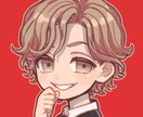 SNSアイコン・SDキャライラスト描きます お好みのタッチのかわいいSNSアイコンを描きます。 イメージ4
