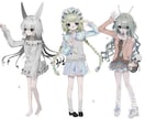 少しダークでかわいい絵を描きます キャラクターデザインも可。修正何回でもOK イメージ10