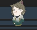 創作キャラのミニキャライラスト描きます ゆるかわなミニキャライラストを制作します。 イメージ1