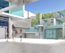 外観・内観パースを作成致します 手描き風からCGまで幅広く対応させていただきます。 イメージ5