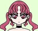 アイコン描きます 様々な女の子のイラスト描きます イメージ3