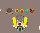 Twitch・YouTubeのスタンプ作ります かわいいスタンプを作成します！ イメージ3