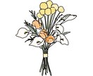 シンプル・カラーイラスト作成します SNSアイコン、チラシや資料の挿絵、イメージ画に！ イメージ2