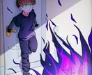 ワンシーンのようなイラストを描きます アニメ好き、ストーリー性のある絵が好きな人向けです イメージ5