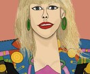 写真や絵などをイラスト化します 普段は海外の芸能人、歌手などの似顔絵を主に描いております。 イメージ3