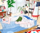 ストーリーを感じる、情緒豊かな一枚絵 描きます 日常風景の中の 温度やにおいまで伝わってくるような一枚絵。 イメージ9