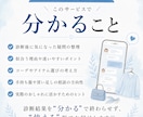 診断後の疑問に丁寧にお答えします 診断後の疑問や迷いに文章でお答えする追加相談サービス イメージ2