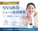 美容・コスメ向けSNS投稿画像を制作します 伝わる・売れるSNSクリエイティブをご提案 イメージ1
