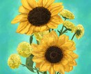 思い出のお花、植物をイラスト化します いつか枯れてしまう花、植物をイラスト化して残しませんか？ イメージ1