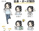 SNSで差がつく！アイコンお描きます 雰囲気や好きなものをぎゅっと詰め込んだ“あなただけ”のキャラ イメージ4