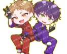 ミニキャライラスト描きます 2.5〜3等身くらいのミニキャラが得意です！ イメージ4