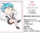 ゆるかわいい(？)デフォルメイラスト描きます かわいくもちょっぴり憎らしいちびキャラはお任せください！ イメージ2