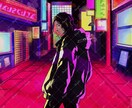 ガツっと目を惹く！MV・サムネ用イラスト描き（ます 歌い手様必見！MV・サムネ・ジャケ対応！エッジのある可愛さを イメージ2