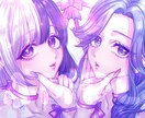 サムネイル･歌みた･配信等のイラスト制作致します あなたの世界を表現するお手伝いをさせてください(๑•᎑•๑) イメージ8