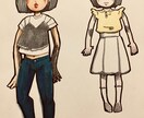 可愛いミニキャラ似顔絵描きます 思い出や気持ちを絵に載せてプレゼントにしてみませんか？ イメージ3