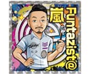 ビックリマン風の似顔絵キャラ作成します シール印刷の手配も可能！版権譲渡！商用利用OK！ イメージ10