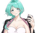 ミニキャラ・バストアップイラスト 制作いたします 【ただいま期間限定セール開催中】 イメージ2