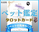 ペットの気持ちをタロットで優しく読み解きます タロットが繋ぐ家族の絆｜言葉にできない心の声を優しく通訳 イメージ2