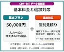 大量CSVを整形・結合しBI用データを作成します 分析前のデータ整理／項目定義・加工ルール・確認結果付き イメージ7