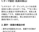 名前に宿るあなたの心のテーマを読みます 名前に宿る魅力や印象をやさしく言語化します イメージ2