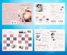会社案内・商品紹介のパンフレットを制作致します 起業される方や商品販売される方へ。全力でお手伝い致します!! イメージ6