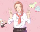 可愛い・かっこいいイラスト描きます キラキラしたオーラのある絵を幅広く描きます イメージ1