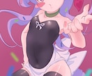 可愛い女の子のイラスト製作いたします 一枚絵からアイコンまで、動画用にも！ イメージ4
