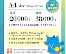 相談無料！A4チラシをデザインします 個人から企業・自治体まで。「伝わるデザイン」のご提案 イメージ2