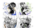 SD/デフォルメ制作受け付けます 幅広いデフォルメイラストを制作できます イメージ6