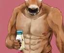 リアルでかっこいい獣人のイラスト描きます 野生と迫力を追求したイラストです イメージ9